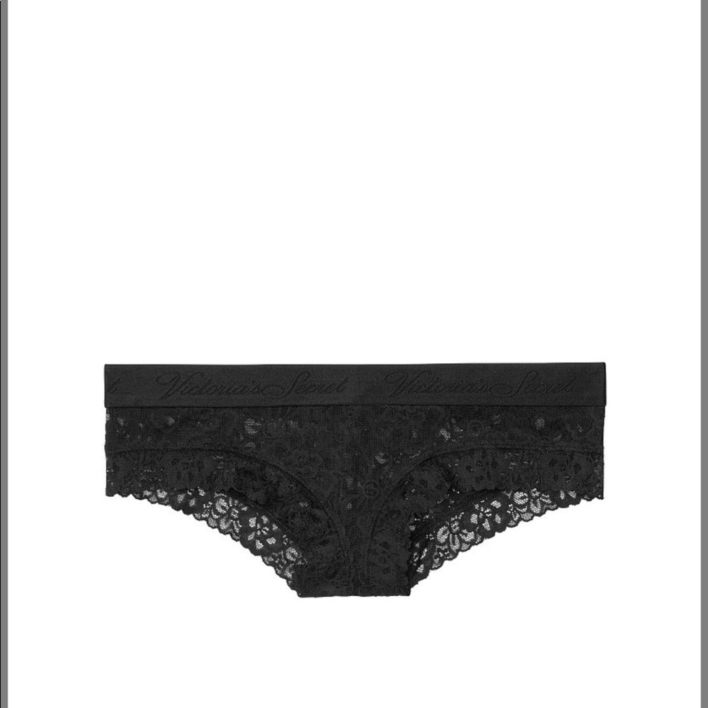 Victoria’s Secret black lace panties